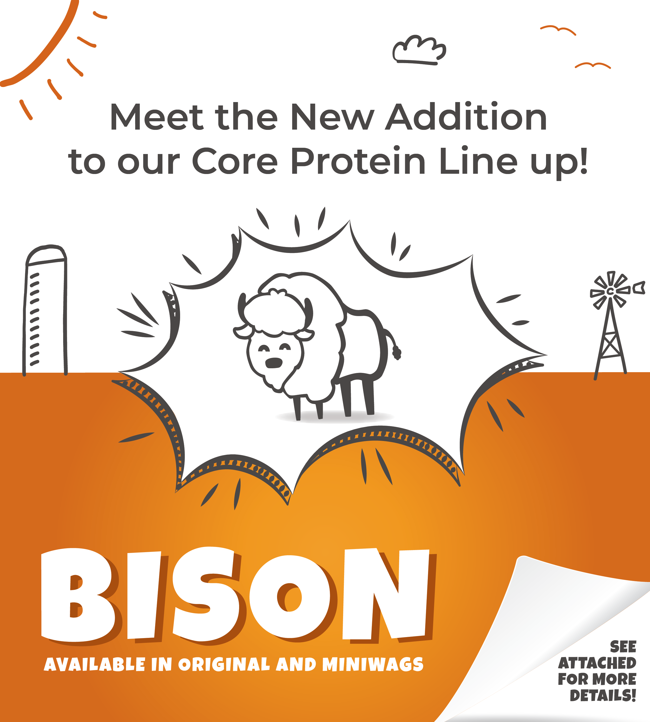 $15.00-Tilted Barn Bison