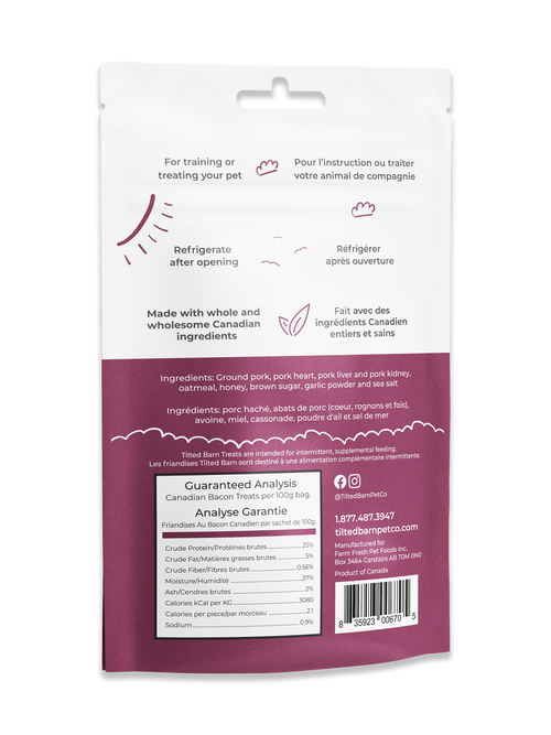 $10.00-Tilted Barn Bacon Treats